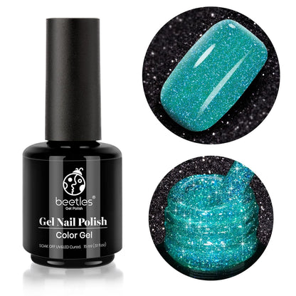 Beetles Neutral Gel Nail Polish 15ml Nude Pink Polish Set Pink Jelly Soak Off U V LED Nail Lamp Translucent Nail Art Gel