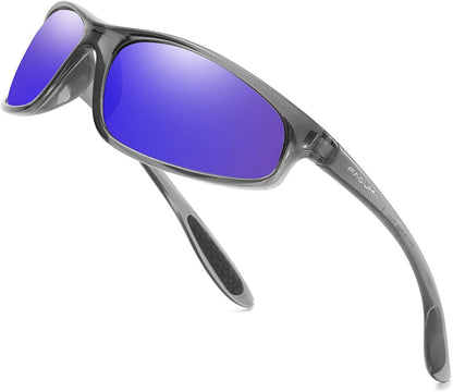 Polarized Sports Sunglasses For Men Cycling Driving Fishing 100% UV Protection