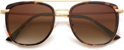 Retro Aviator Square Polarized Sunglasses for Women Men,Vintage Women'S Sun Glasses Shades UV400 SJ2180