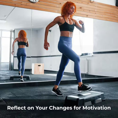 Gym Mirror 48 In. W X 72 In. H 1/4 In. Tempered Glass, Safety-Backed, DYI Installation