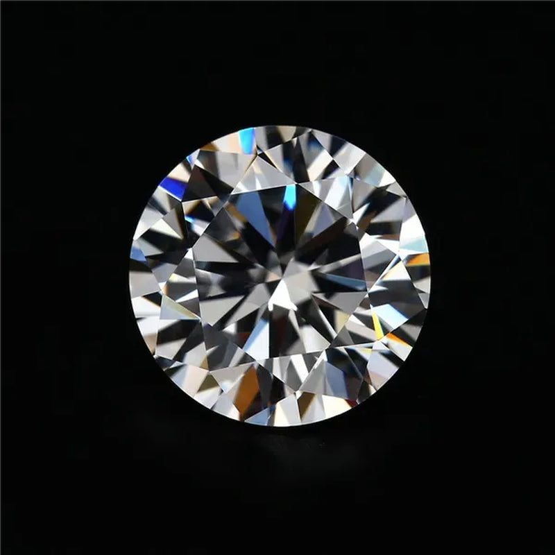 10Mm round Hearts Zircon 5A Stone Bare Stone Wholesale Artificial Gemstone Cubic Zirconia 10Pcs/25Pcs/50Pcs