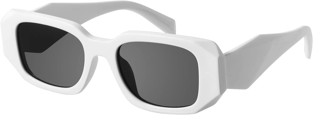 Trendy Rectangle Sunglasses for Women Men-Goulding