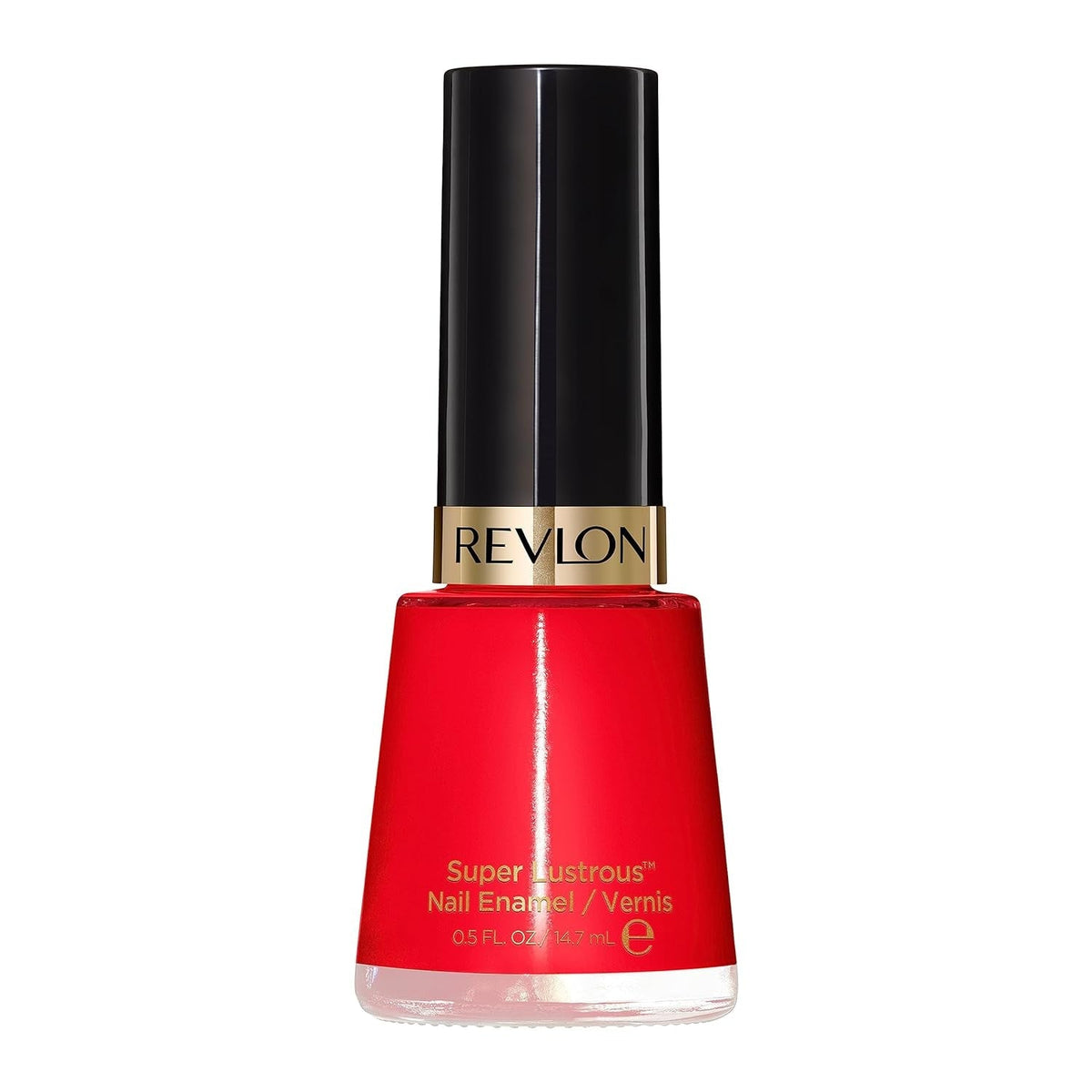 Nail Enamel, Chip Resistant Nail Polish, Glossy Shine Finish, in Red/Coral, 161 Teak Rose, 0.5 oz