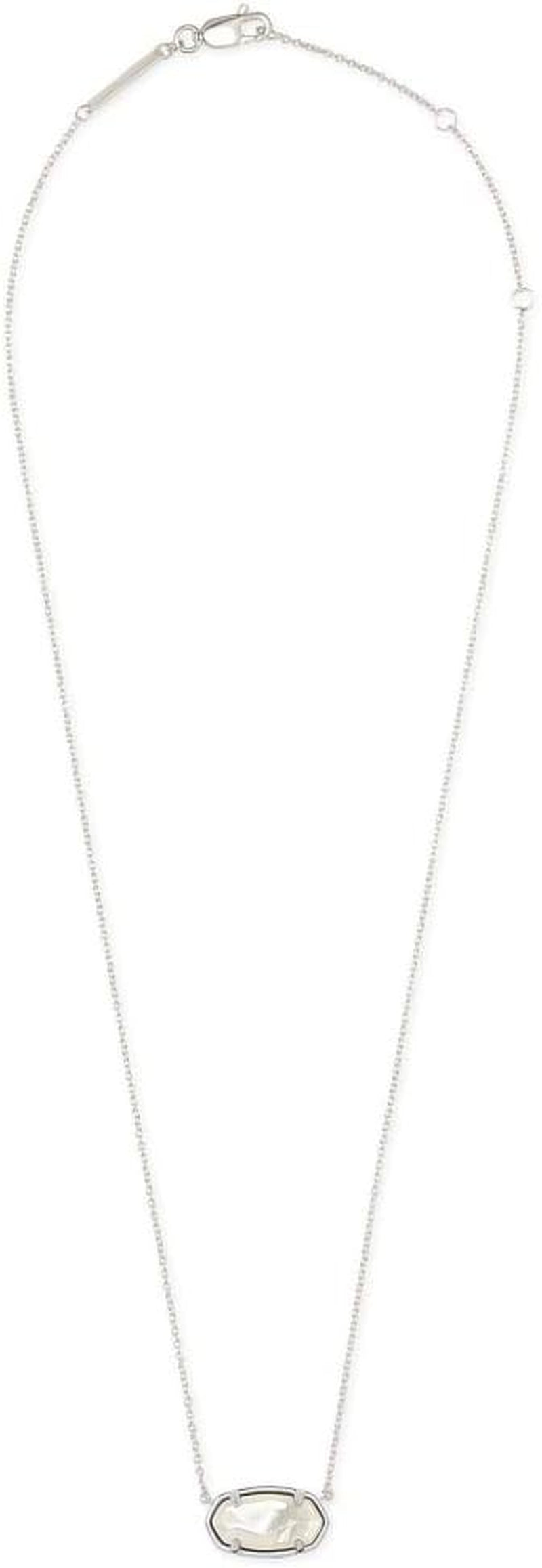 Elisa Pendant Necklace in Sterling Silver, Fine Jewelry for Women