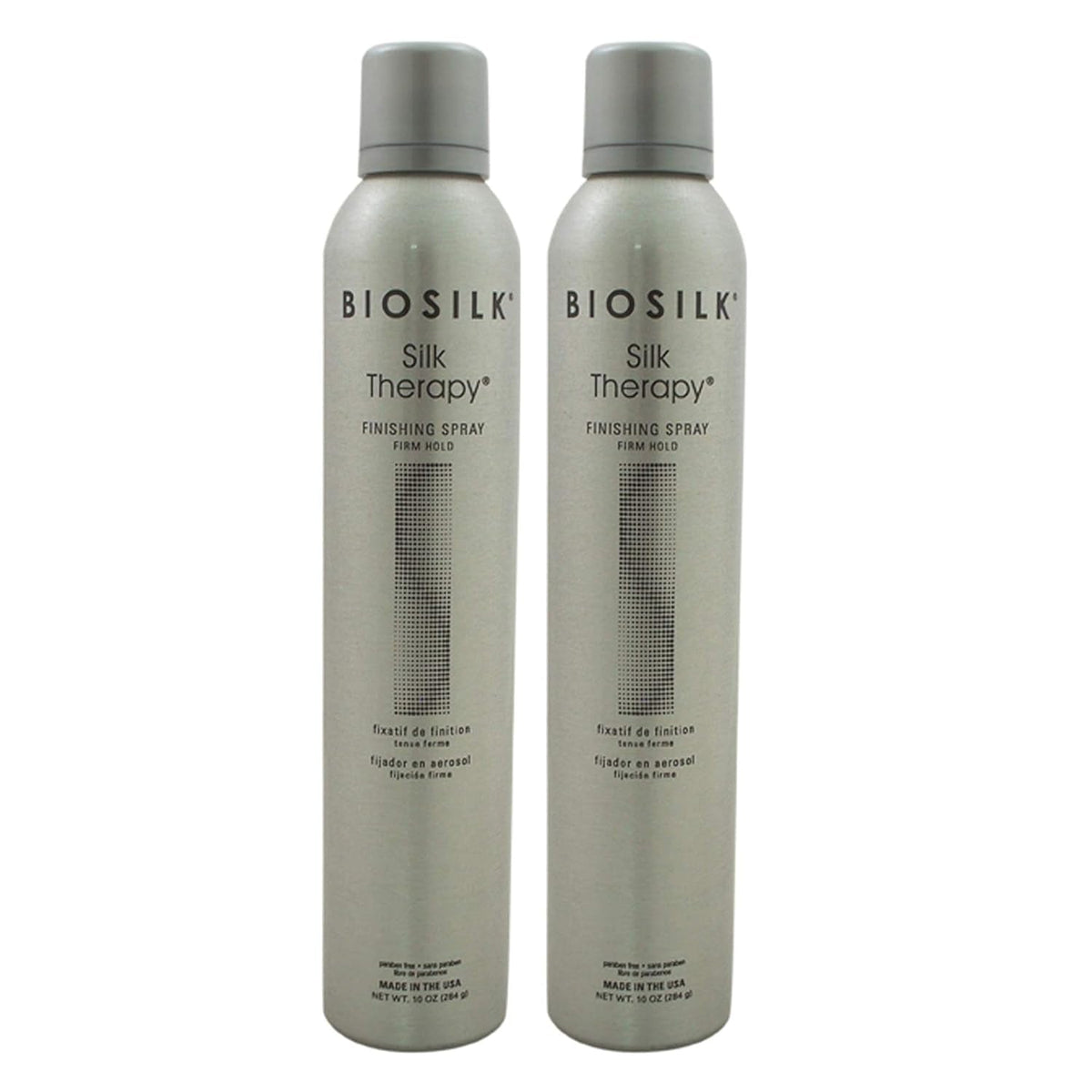 Silk Therapy Finishing Spray - Firm Hold by  for Unisex - 10 Oz Hair Spray - (Pack of 2)