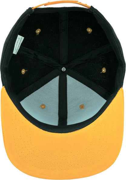 Snapback Hats for Men - Flat Bill Brim Baseball Cap Hat - Plain Blank Adjustable