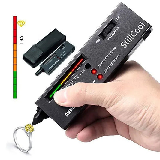 Professional Diamond Tester LED Diamond Indicator Gemstone Jewelry Gems Selector Diamond Tester Pen Tool