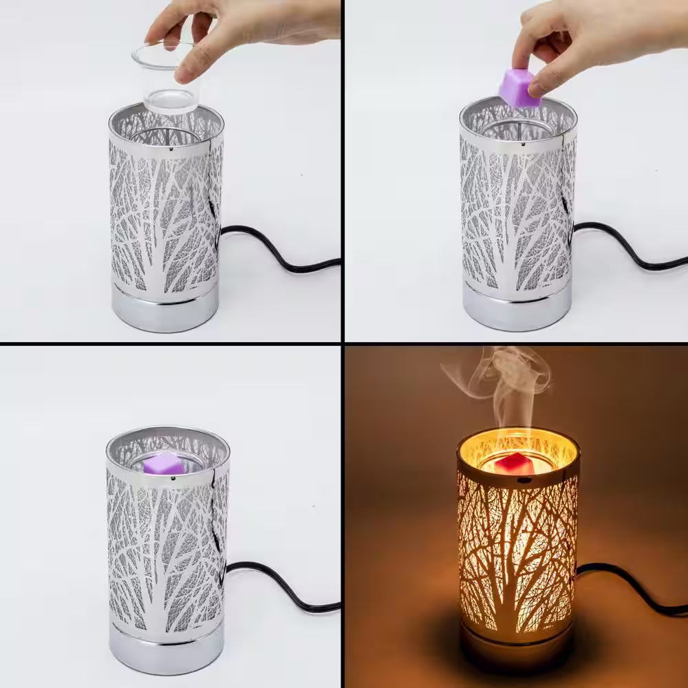 Copper/Rusty Forest Touch Lamp Essential Oil Diffuser and Wax Warmer