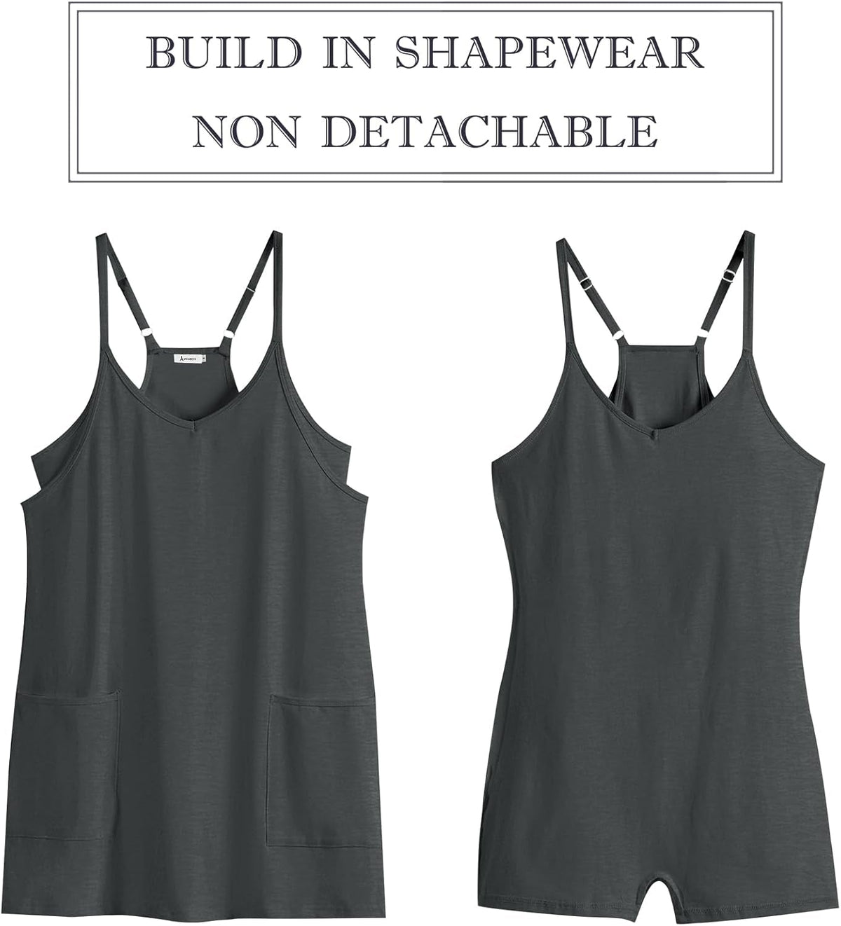 Women Summer Mini Romper Dress Workout Tennis Active Sports Athletic Outfits Built in Shorts Trendy Vacation