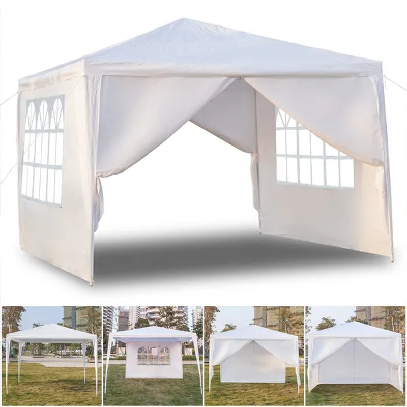 10'x10' Outdoor Canopy Party Tent Patio Heavy duty Gazebo Wedding Tent