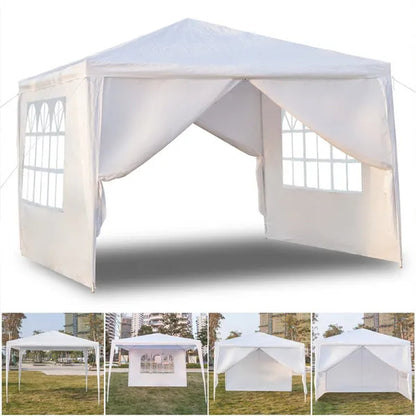 10'x10' Outdoor Canopy Party Tent Patio Heavy duty Gazebo Wedding Tent