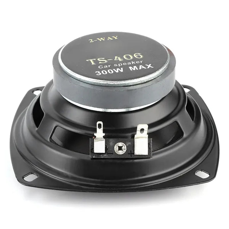 4In 12V 300W Coaxial Speaker Stereo Music High Sensitivity Hifi Loudspeaker for Car Audio System Omr