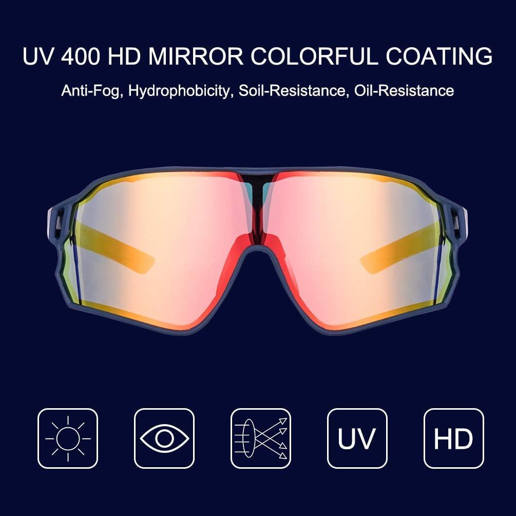 Polarized Sunglasses UV Protection for Women Men Cycling Sunglasses