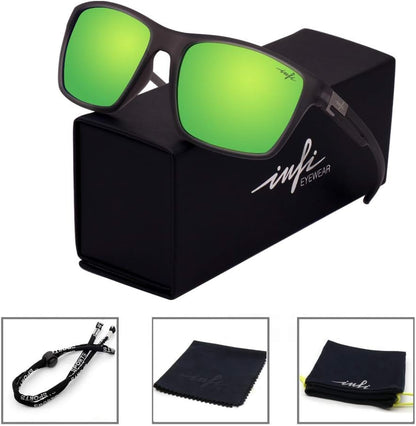 Fishing Sunglasses for Men Driving Running Golf Sports Glasses Square UV Protection Designer Style Unisex