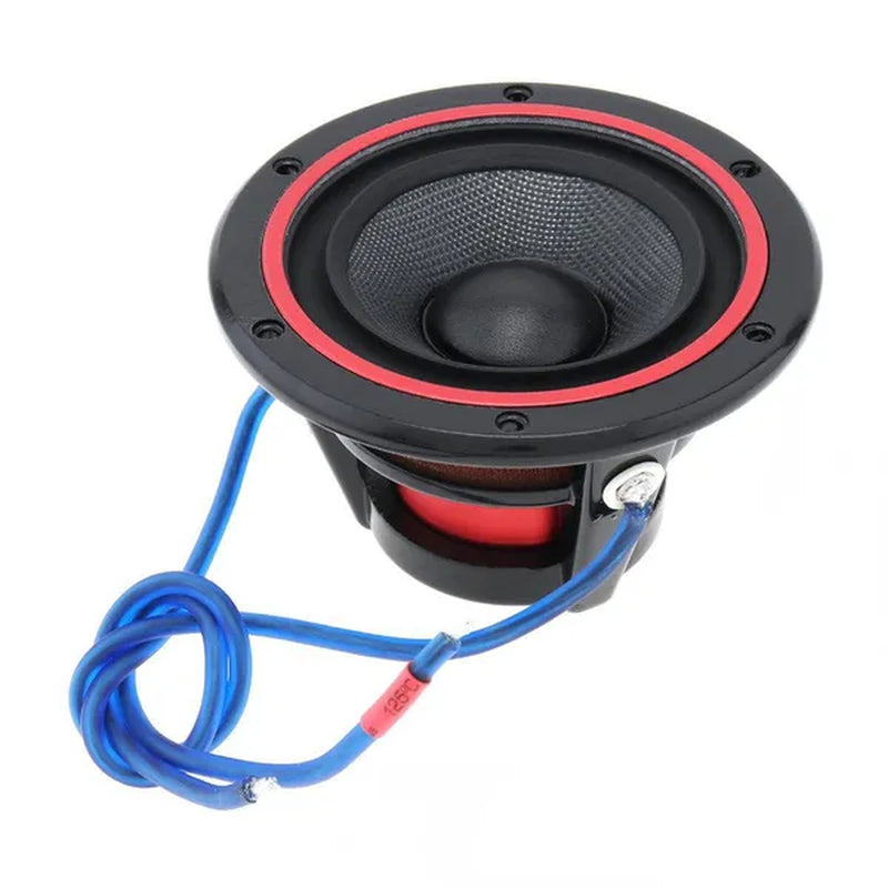 2Pcs Universal 80W 4Ohm 2.5Inch Kevlar Cone Midrange Car Speakers