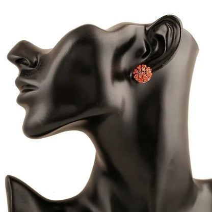 Sports Theme Diamond Zinc Alloy Earrings / Drop Earrings / Necklace