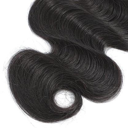 12A Body Wave Bundles Human Hair 8 Inch 1 Bundles 100% Unprocessed Brazilian Virgin Raw Hair Extensions Natural Black Weave Real Human Hair for Women