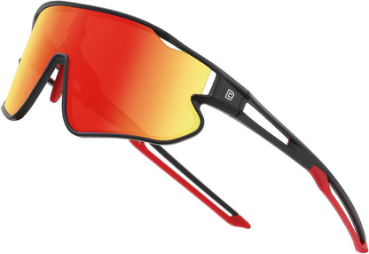Kids Sunglasses Youth Baseball Sun Glasses Lightweight TR90 Frame UV400 Sports Cycling Shades for Boys Girls DK268