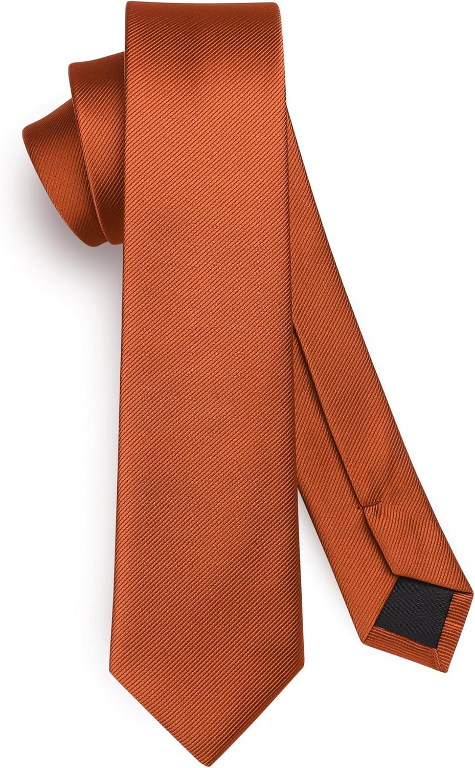 Ties for Men 2.17'' Skinny Solid Color Necktie Formal Business Woven Satin Thin Silk Silm Mens Tie Wedding Party