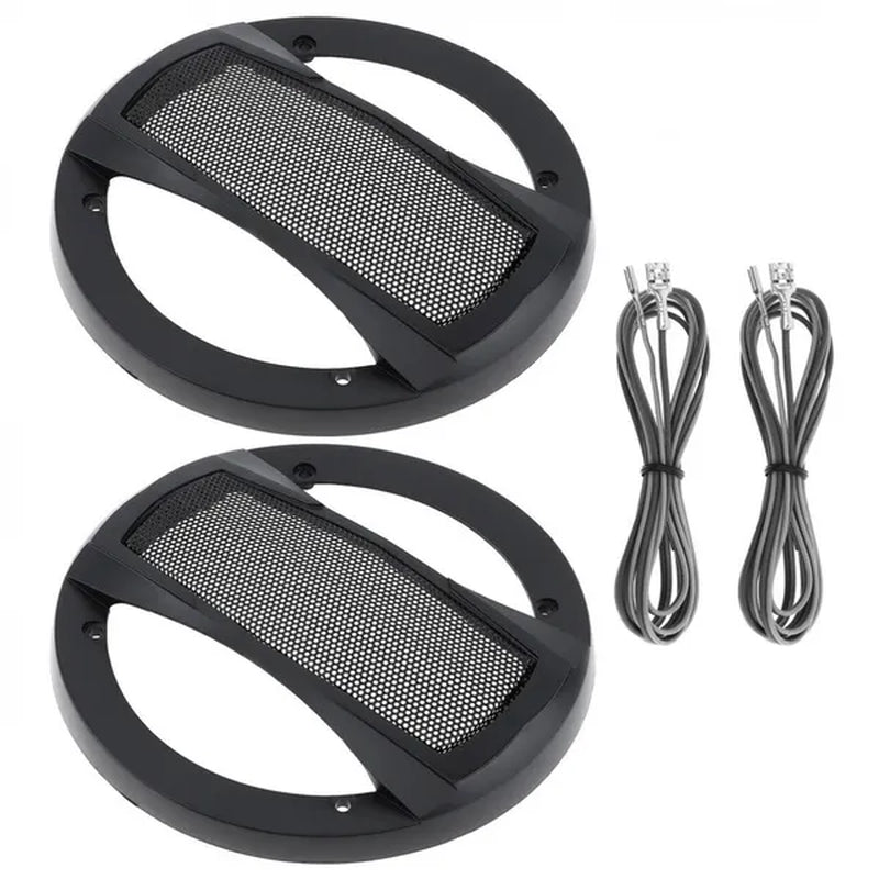 2Pcs 6 Inch 600W 4 Way Car Coaxial Speakers Music Stereo Full Range Frequency Hifi Speakers Non Destructive Installation