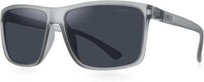 Rectangular Polarized Sports Sunglasses for Men Women Cycling Driving Fishing UV400 Protection S8225