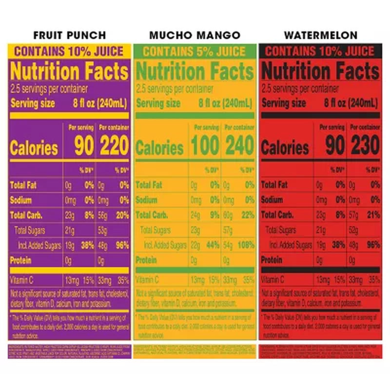 Arizona Juice Cocktail Variety Pack 20 Fl. Oz., 24 Pk.