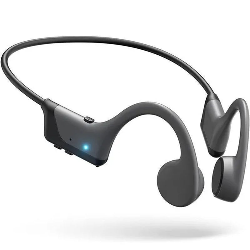 Open Ear Bone Conduction Bluetooth Headphones Waterproof Stereo Wireless Headset with Microphone for Driving Working Running Cycling