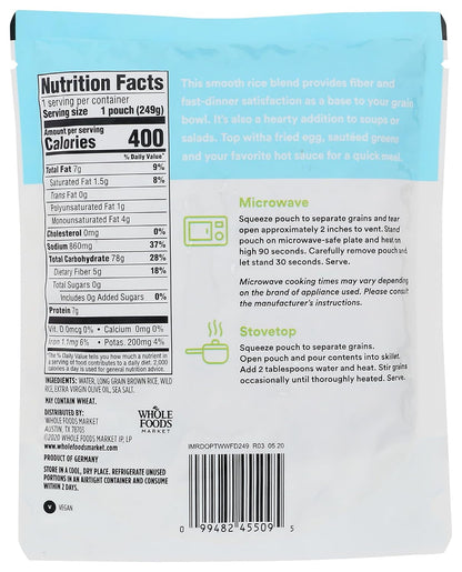 , Long Grain Brown and Wild Rice, 8.8 Ounce