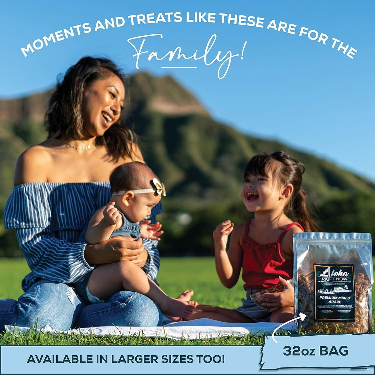 Premium Mixed Arare Rice Crackers Mochi Crunch Japanese Hawaiian Style Asian Snack Mix 1LB 16Oz