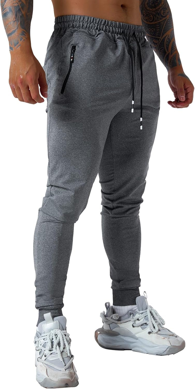 Mens Jogging Casual Pants Joggers Sweatpants Active Athletic Workout Sweatpants for Men