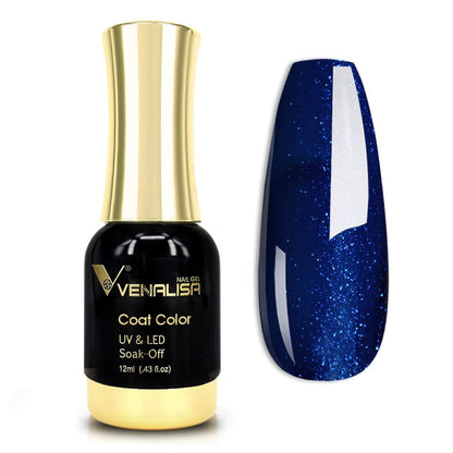 VENALISA Neon Gel Nail Polish Set- 6 Colors Gel Polish Hot Pink Bright Orange Neon Yellow Green Purple Red Gel Polish Kit, DIY Art Home Salon Gifts for Girls