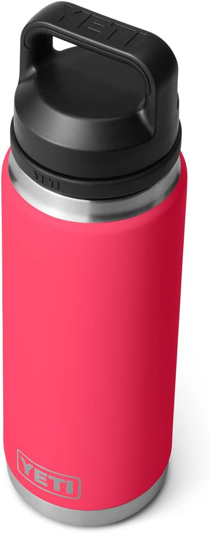 Rambler 26 Oz Bottle, Vacuum Insulated, Leakproof, Stainless Steel with Chug Cap