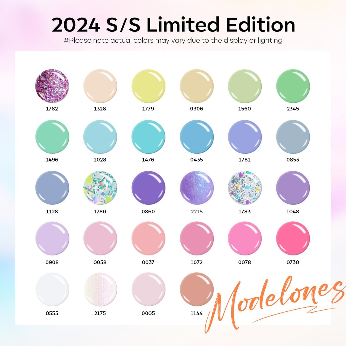 32Pcs Gel Nail Polish Set, 28 Colors 7ML Gel Polish Set with Glitter & Glossy & Matte Gel Top + Base Coat Pastel Macaron Colors, 2024 Spring Gel Polish Kit Trendy Nail Art for Women Girls