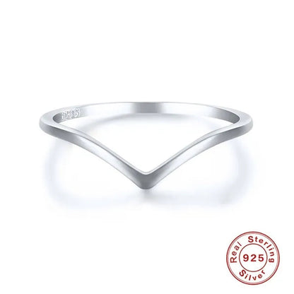 Sterling 925 Silver Open Adjustable Ring Women Female's X Cross Shape Zircon Ring Girls' Gold Color Simple Finger Jewelry