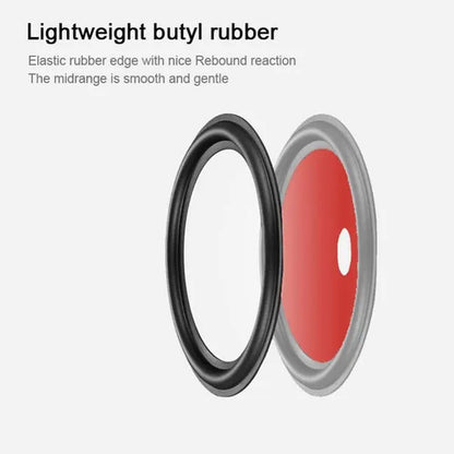 2Pcs 6.5 Inch 90W Full Range Frequency Car Audio Speaker Heavy Mid-Bass Ultra-Thin Modified Speakers