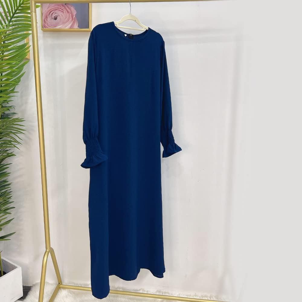 Women Prayer Dress Muslim Ramadan Garment Abaya Dubai Islam Jilbeb Long Dress without Hijab