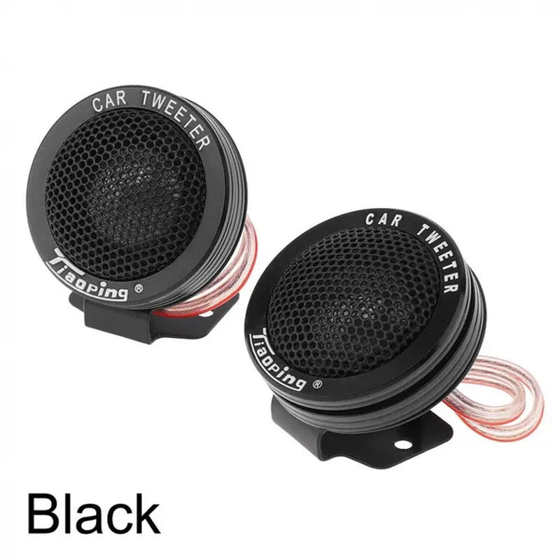 2Pcs 150W Car Silk Dome Tweeter Audio Loudspeaker Car Stereo Treble Speaker for Car