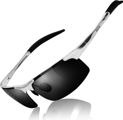 Mens Sports Polarized Sunglasses UV Protection Sunglasses for Men 8177s