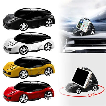 Car Phone Holder Car Model Navigation Mobile Phone Bracket 360° Rotation Cell Phone Stand Car Decoration