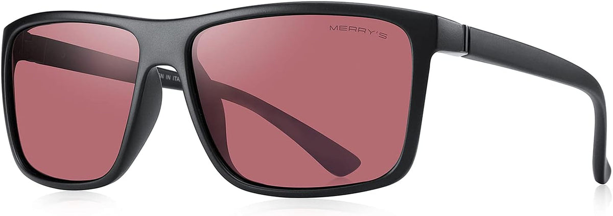 Rectangular Polarized Sports Sunglasses for Men Women Cycling Driving Fishing UV400 Protection S8225