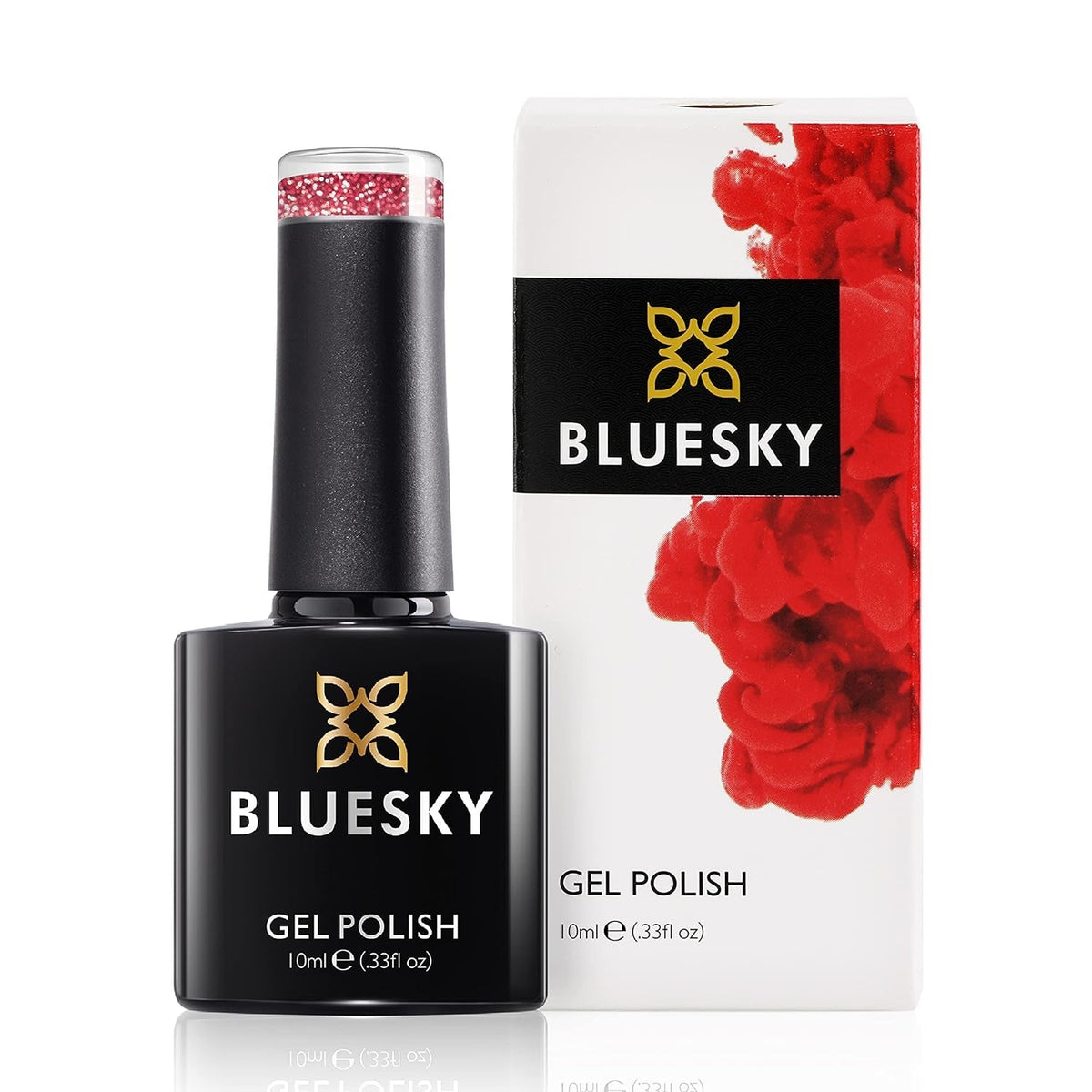 Reflective Gel Polish - Glitter Gel Nail Polish with Diamond Cat Eye Gel Royal Flash,Sparkle Chick Collection,UV LED Soak Off Home DIY Manicure Nail Salon Varnish,It's Brillant