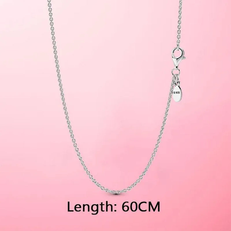 2023 Heart O Pendant 925 Sterling Silver O Pendant fit Original Cable Chain Pendant Necklace DIY Charm Beads Jewelry Anniversary Gift
