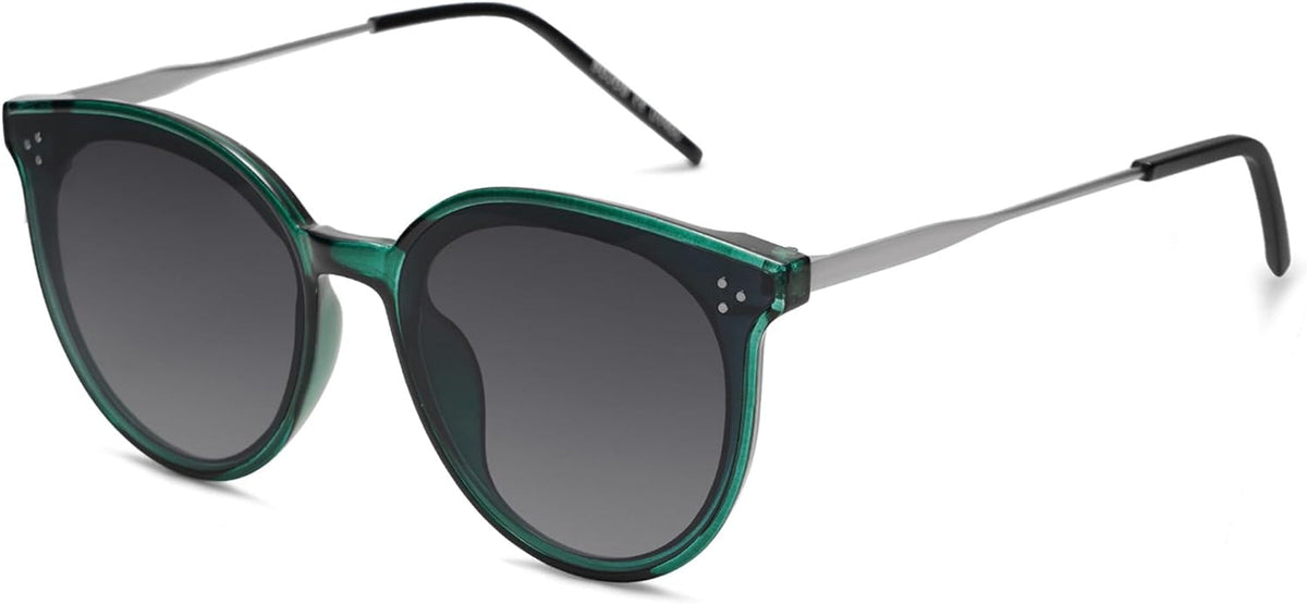 Classic Round Sunglasses Womens Mens Trendy Oversized Shades Retro Vintage Sunnies