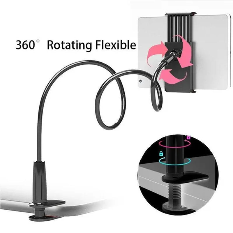 360 Rotating Flexible Long Arms Phone Holder Desktop Bed Lazy Bracket Phone Stand for Mobile Phone and Tablet