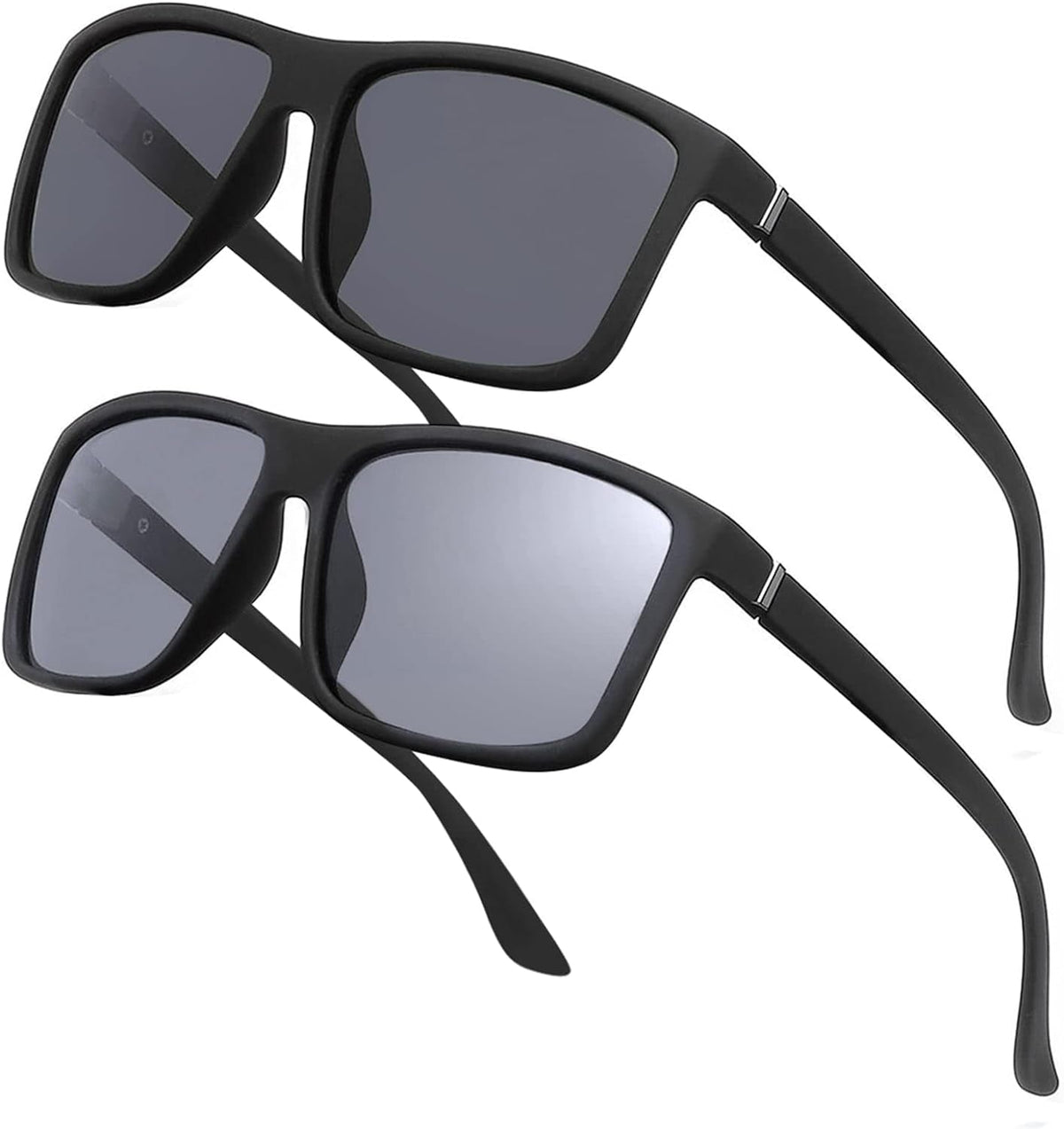 Men's Sports Polarized Sunglasses Square Frame Glasses NP1007