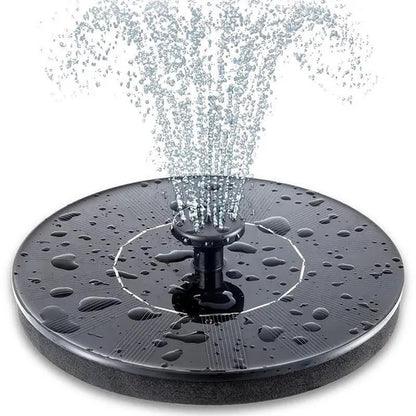 2023 Upgrade Solar Bird Bath Fountain Pump,Solar Fountain with 6 Nozzle, Free Standing Floating Solar Powered Water Fountain Pump for Bird Bath, Garden, Pond, Pool, Outdoor