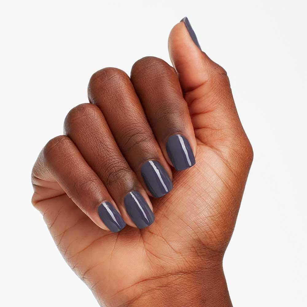 OPI Nail Lacquer, Less is Norse, Blue Nail Polish, Iceland Collection, 0.5 fl oz