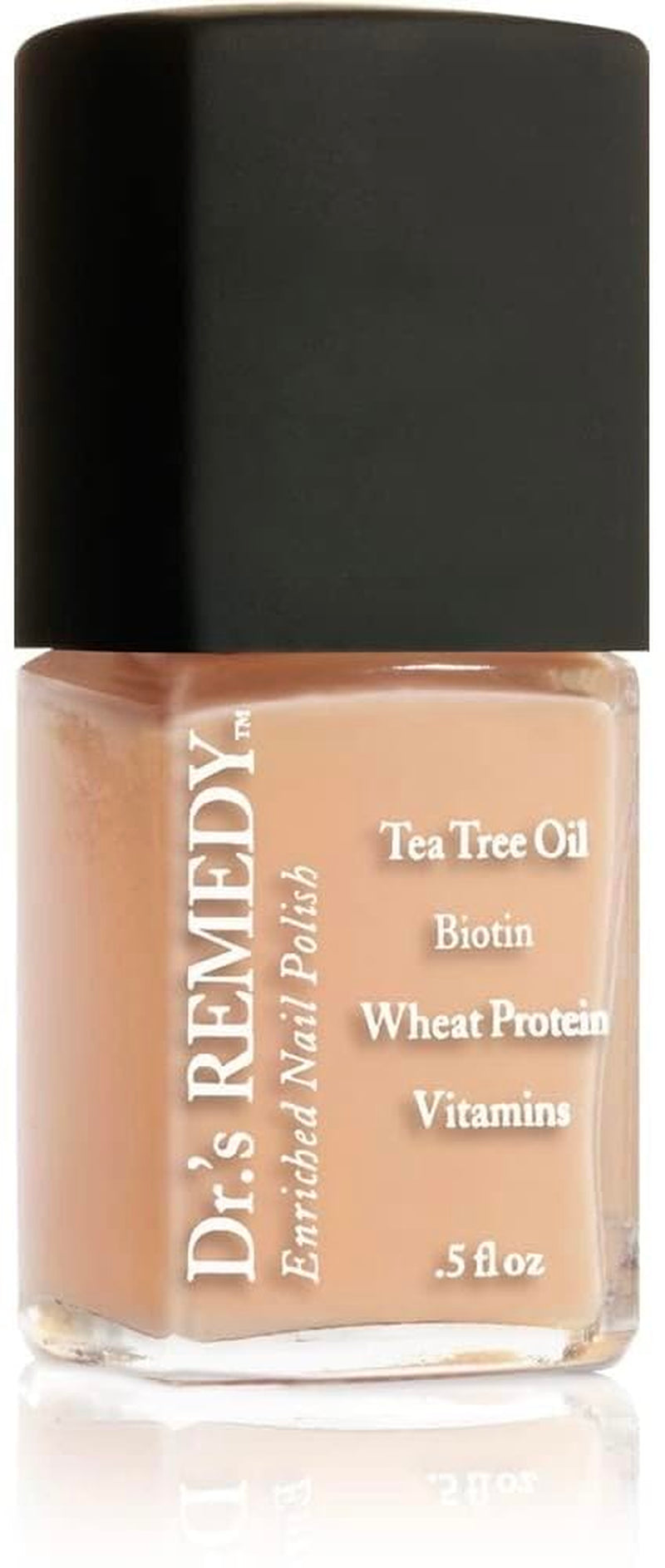 Dr’s Remedy Nail Polish, All Natural Enriched Nail Strengthener Non Toxic and Organic - AUTHENTIC Apricot