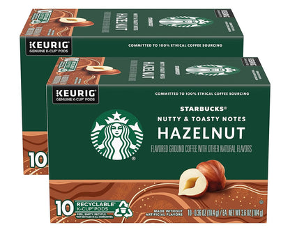 K-Cup Coffee Pods, Medium Roast Coffee, Pike Place Roast for Keurig Brewers, 100% Arabica, 6 boxes (60 pods total)