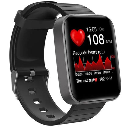2021 NEW Smart Watch Bluetooth Watch Body Temperature Blood Pressure Blood Oxygen Monitor Wristband Fitness Tracker Bracelet Heart Rate Monitor Smartwatch 1.54" Large Screen with Flashlight PK DZ09 Apple Watch series 6 5 4 Galaxy Watch Active